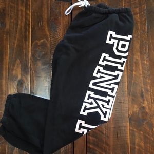 Pink sweats